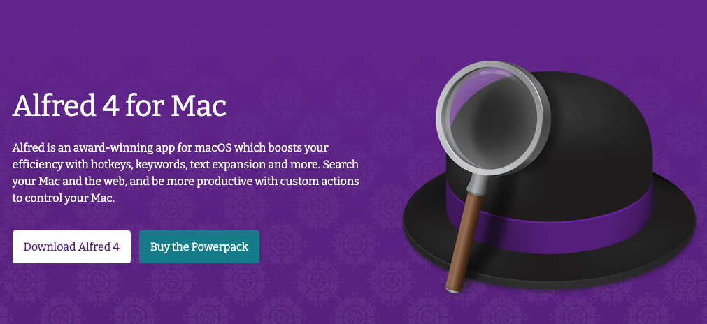 Featured image of post Alfred - Sự thay thế hoàn hảo cho Spotlight của macOS