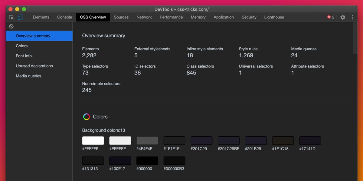 Featured image of post Hướng dẫn kích hoạt tính năng CSS Overview mới trên Google Chrome